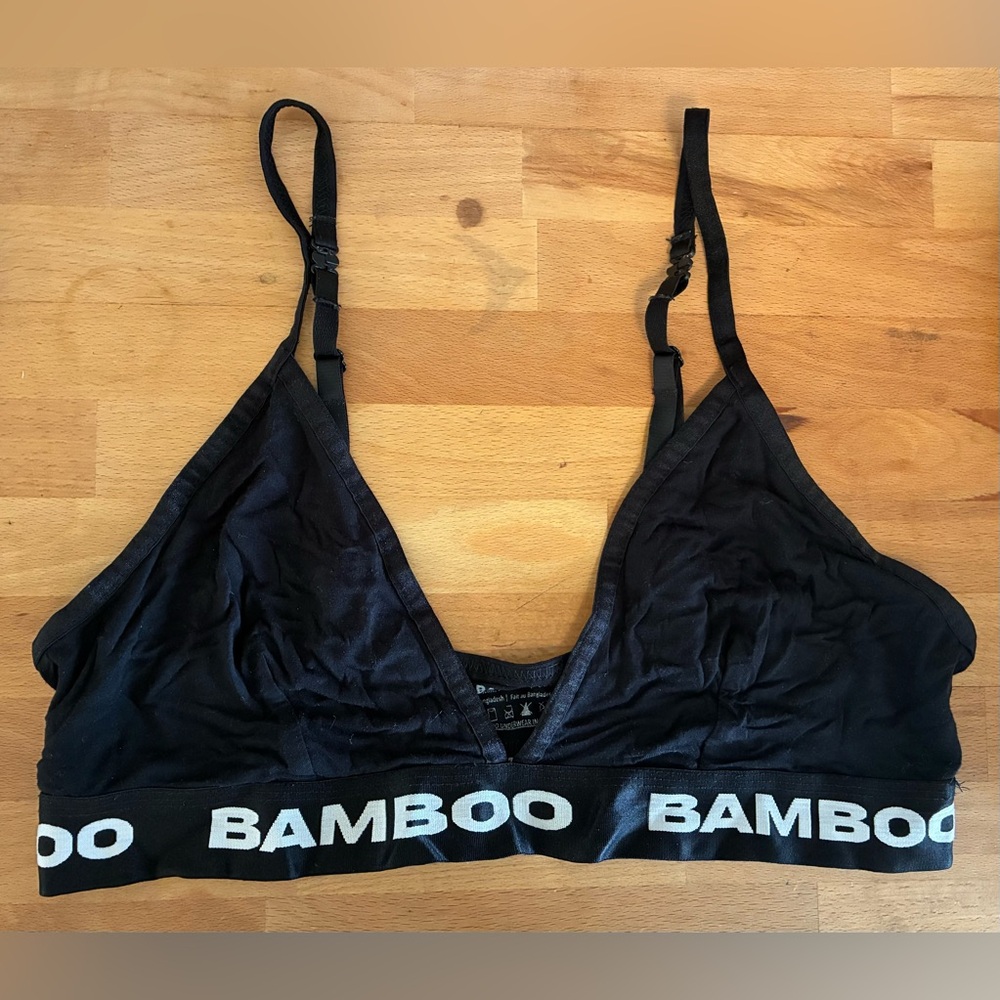 BAMBOO Logo Convertible Triangle Bralette